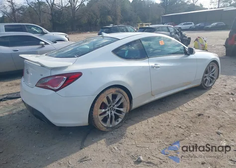 2013 Hyundai Genesis 3.8 Track z USA, uszkodzony, nr VIN KMHHU6KJ5DU096816